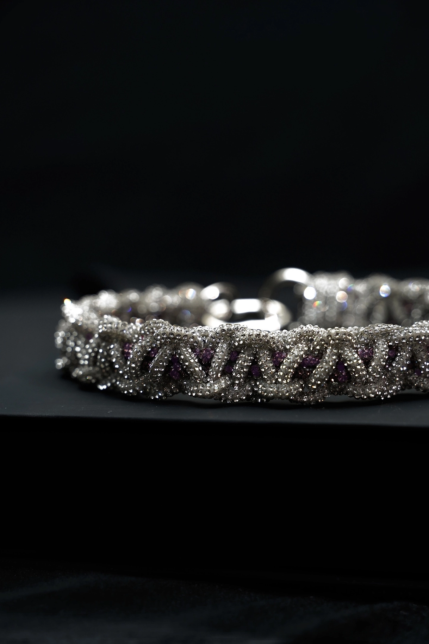 Колье: Queen Duo (Silver/Purple)