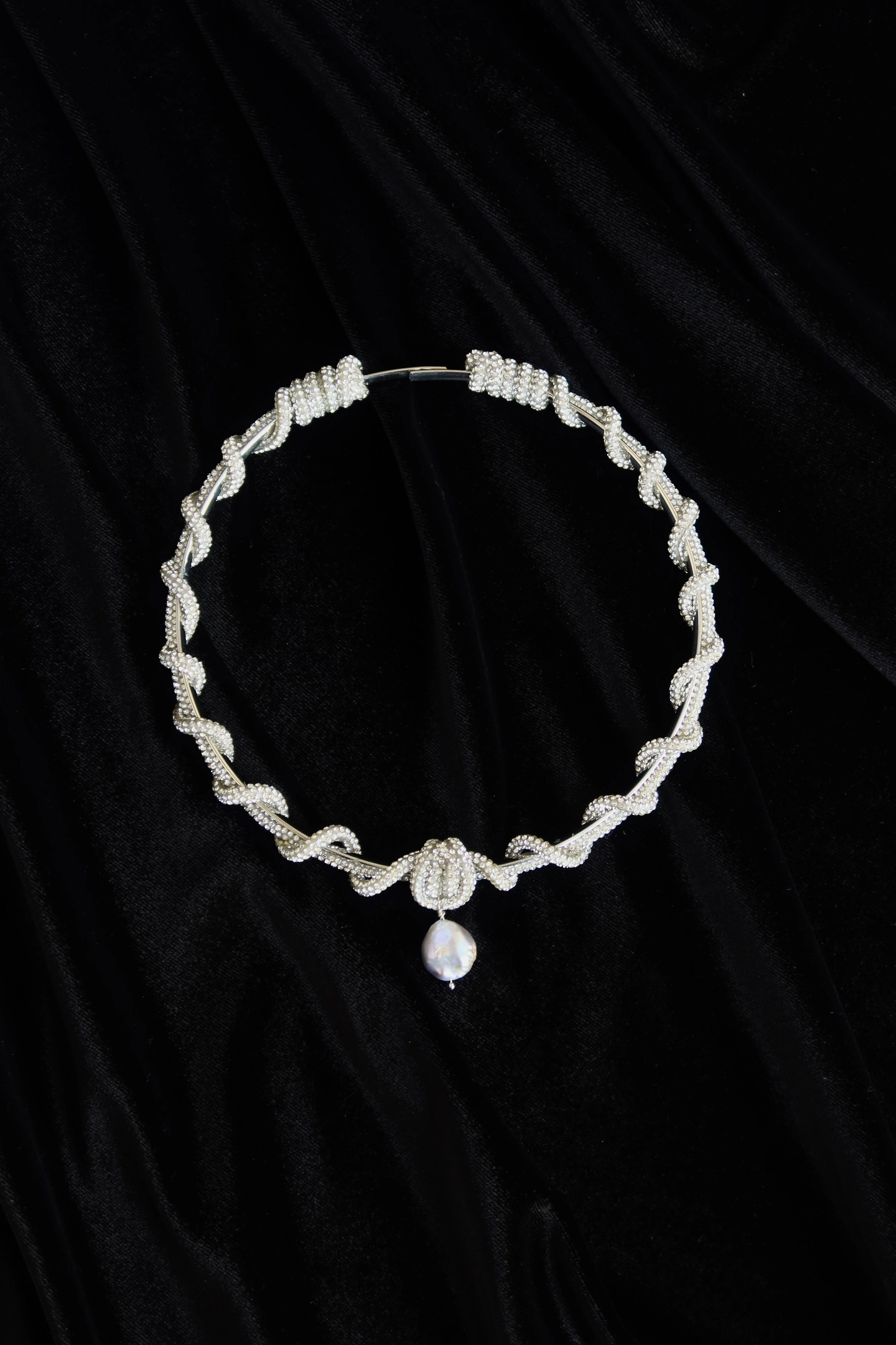 Ожерелье: Baroque Round (Silver)