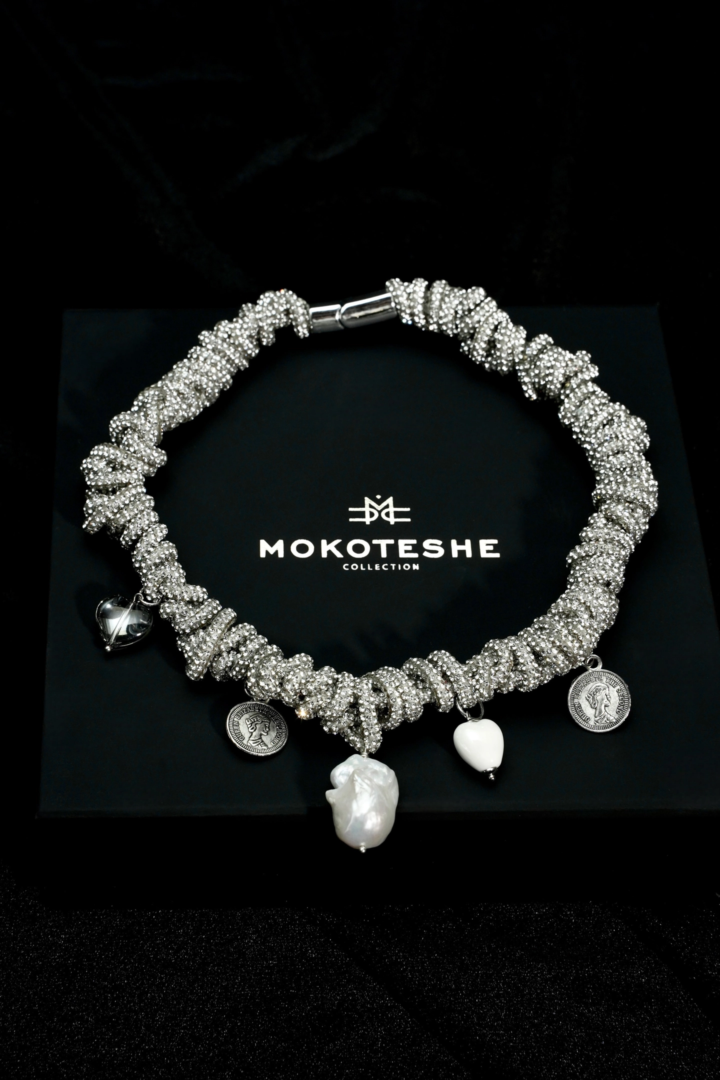 Ожерелье: Baroque Snake (Silver)