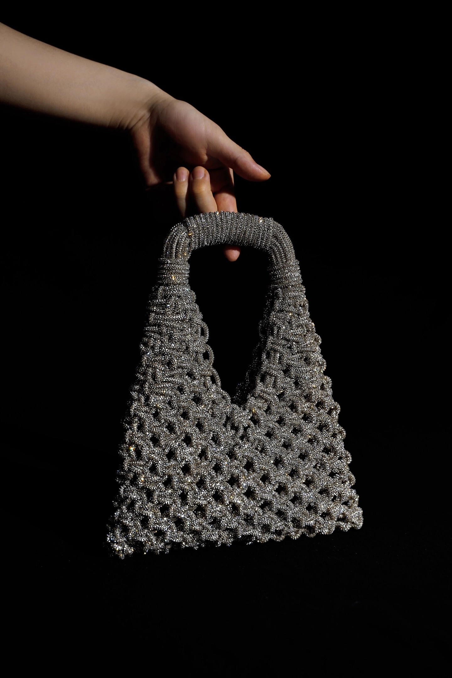 Сумка: Crystal Triangle (Metallic)