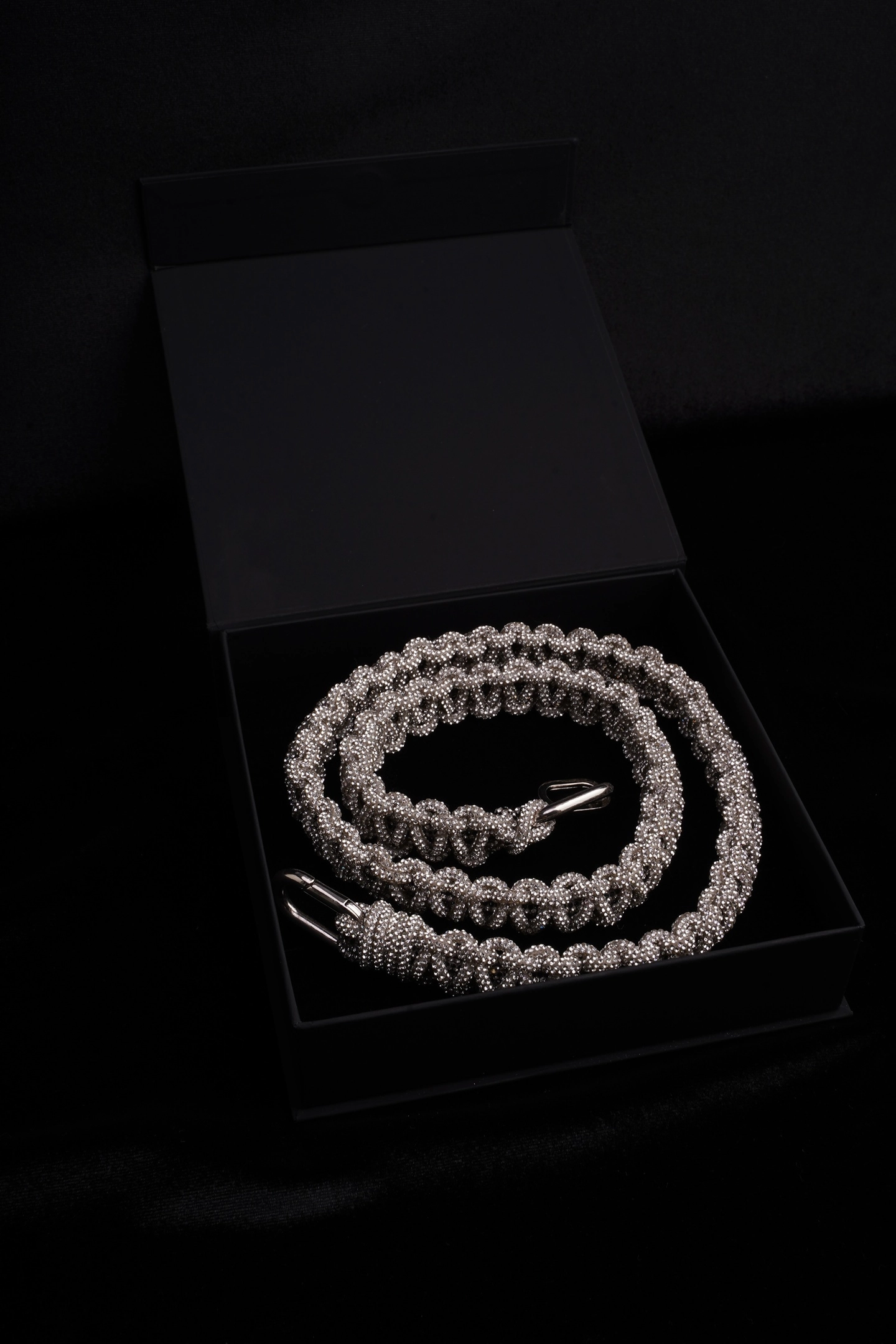 Ремень: Classic Duo (White/Metallic)