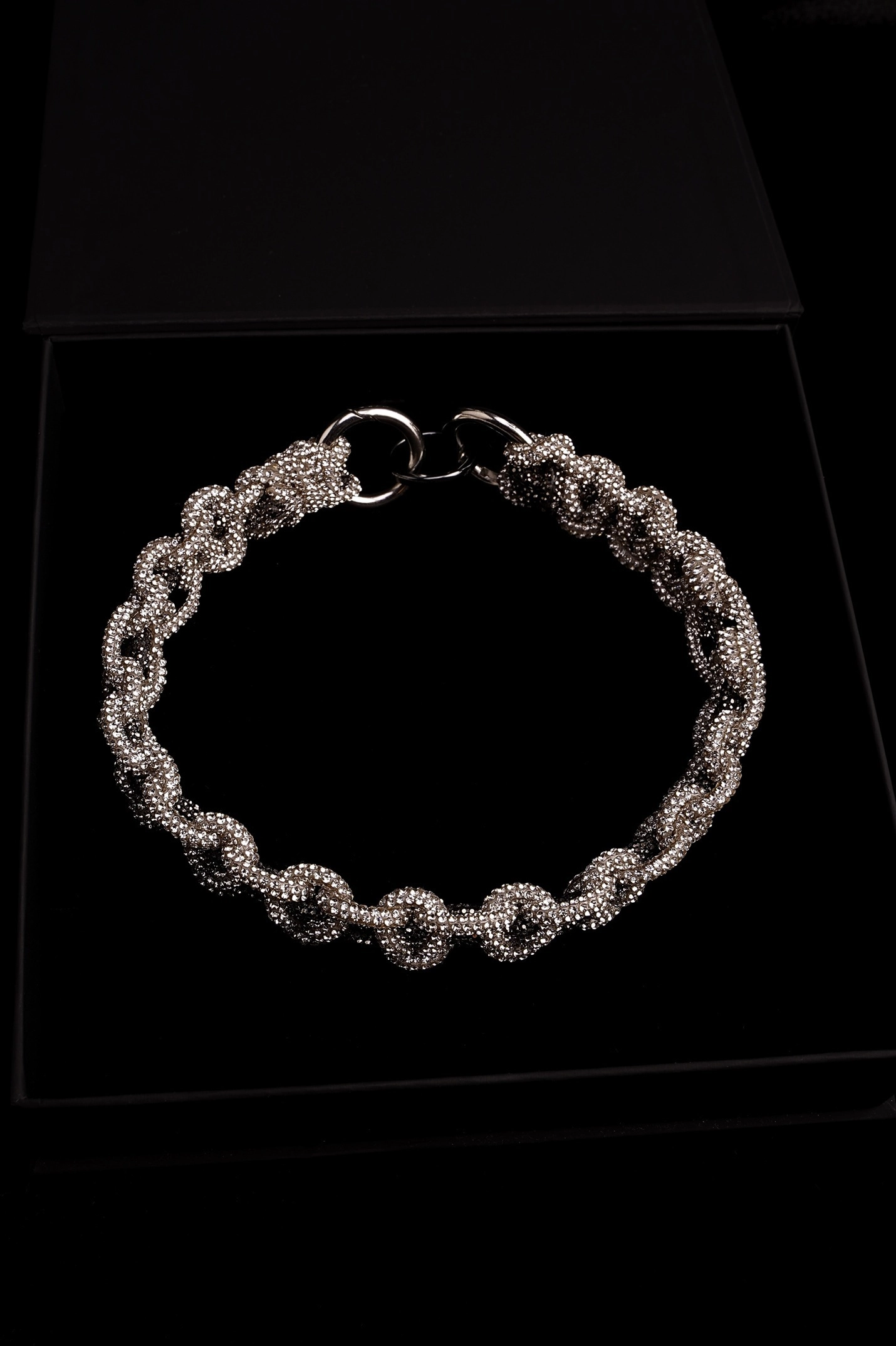 Чокер: Classic Duo Lace (Silver/Metallic)