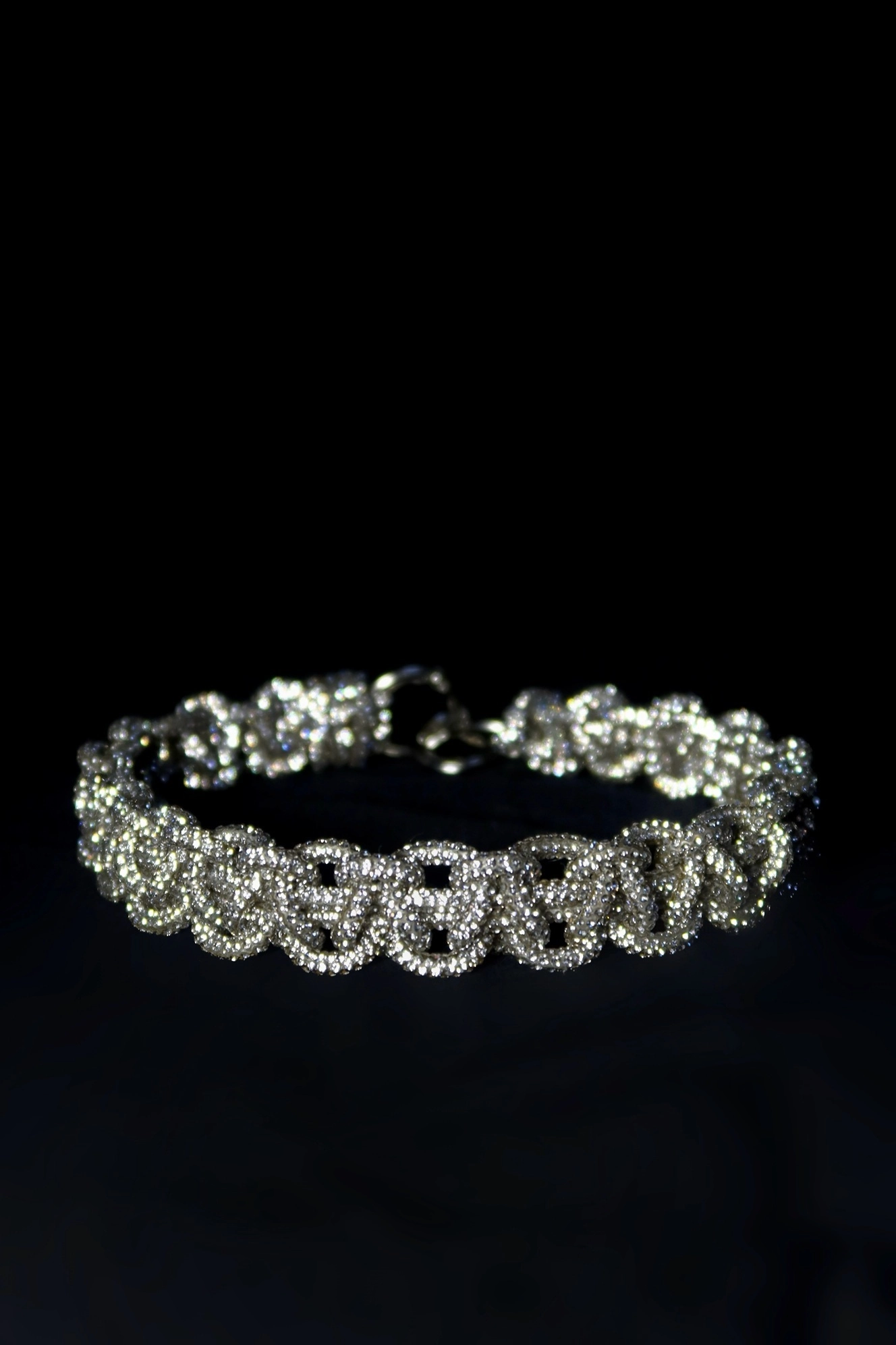 Чокер: Classic Lace (Silver)