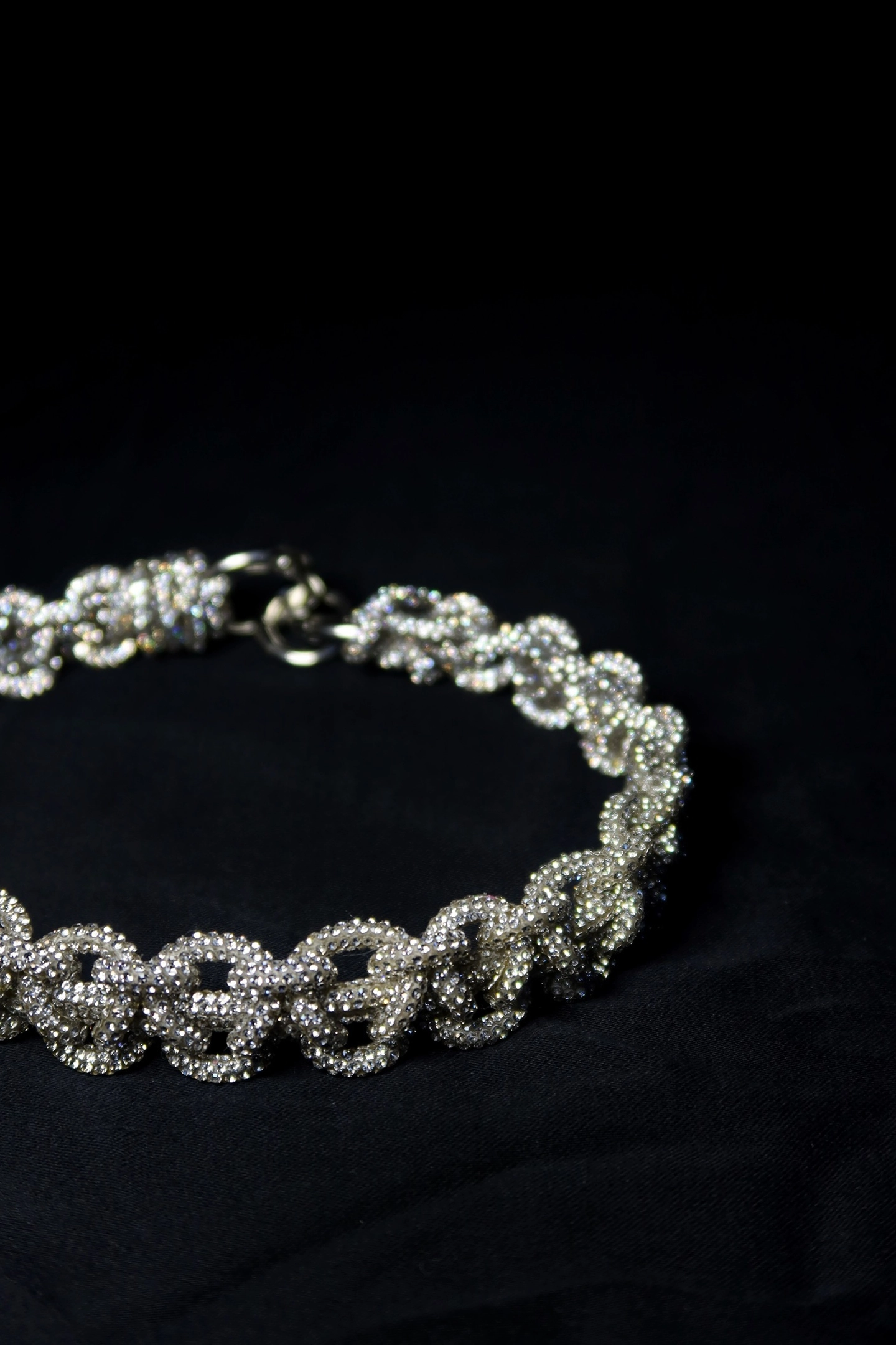 Чокер: Classic Lace (Silver)