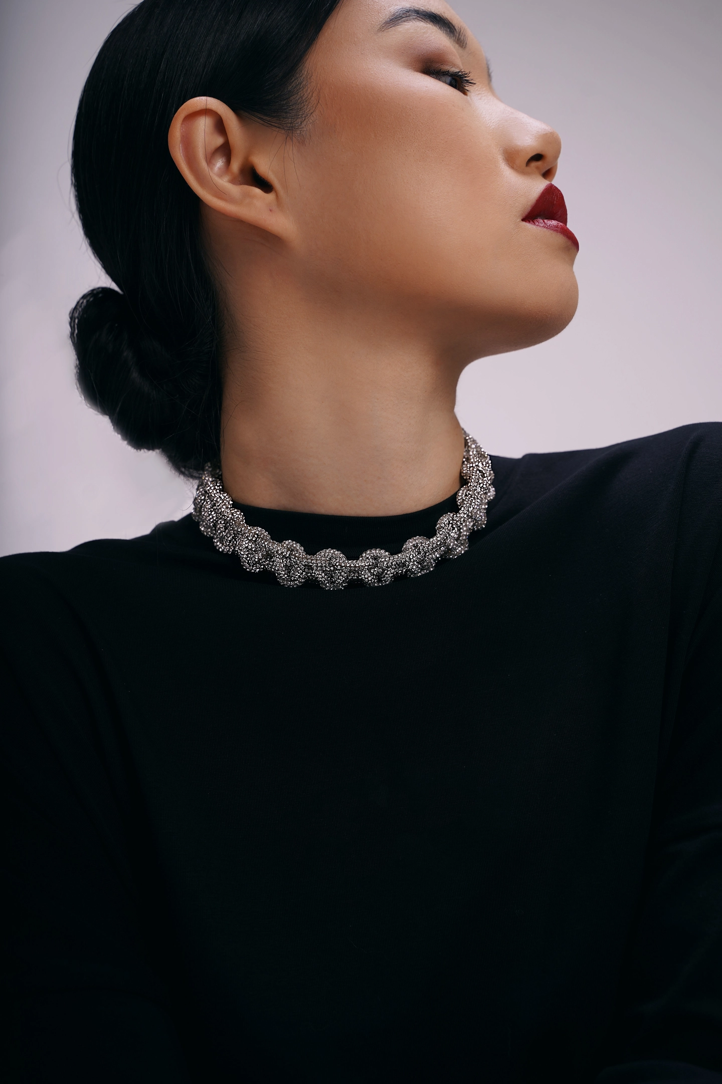 Чокер: Classic Lace (Silver)