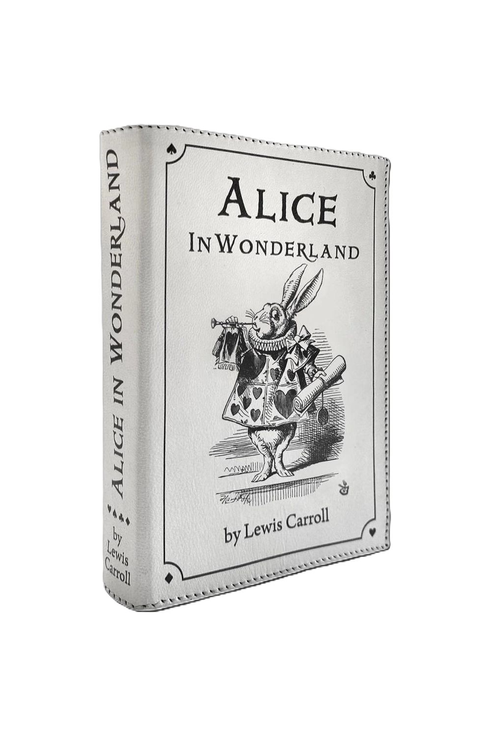 Клатч Mini: Alice In Wonderland (Leather White)